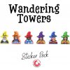 MeepleStickers Samolepky pro Toulavé věže MeepleStickers Samolepky pro Toulavé věže