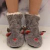 Detské sivé plyšové ponožky Reindeer Bliss 24-35 Detské sivé plyšové ponožky Reindeer Bliss 24-35
