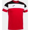 Joma Dres CREW IV COTTON T-SHIRT RED-BLACK S/S Veľkosť: XXL Joma Dres CREW IV COTTON T-SHIRT RED-BLACK S/S Veľkosť: XXL