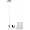 | Eglo - LED Luster na lanku MY CHOICE 1xE14/4W/230V chróm/krémová | 1xEG31117+1xEG90261 | Eglo - LED Luster na lanku MY CHOICE 1xE14/4W/230V chróm/krémová | 1xEG31117+1xEG90261