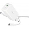 Epico UltraBoost GaN 100W síťová rychlonabíječka EA100 + 1,2m USB-C kabel - bílá Epico UltraBoost GaN 100W síťová rychlonabíječka EA100 + 1,2m USB-C kabel - bílá