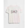 GAP Baby tričko s logom Biela 4YRS GAP Baby tričko s logom Biela 4YRS
