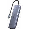 Unitek USB HUB 9v1 USB C Gigabit Ethernet HDMI VGA 3x USB A čtečka karet PD 100W Unitek USB HUB 9v1 USB C Gigabit Ethernet HDMI VGA 3x USB A čtečka karet PD 100W