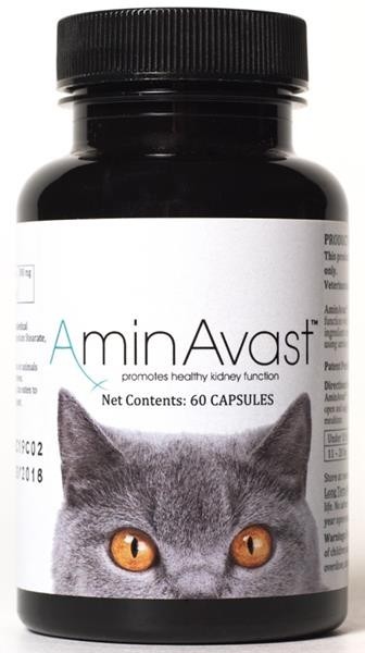 AminAvast pre mačky 60 kapsúl 60 x 300 mg