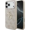 Guess PU 4G Metal Logo Zadní Kryt pro iPhone 17 Pro Max Pink Guess PU 4G Metal Logo Zadní Kryt pro iPhone 17 Pro Max Pink