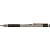 Guľôčkové pero, 0,24 mm, stláčací mechanizmus, nehrdzavejúca oceľ, čierna farba tela, ZEBRA Guľôčkové pero, 0,24 mm, stláčací mechanizmus, nehrdzavejúca oceľ, čierna farba tela, ZEBRA