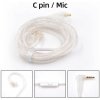 KZ KZ Silver Plated Upgrade Cable 2PIN (C Pin) KZ KZ Silver Plated Upgrade Cable 2PIN (C Pin)
