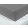 XPOSE® Jersey plachta Exclusive - tmavo sivá 180x200 cm, Jersey XPOSE® Jersey plachta Exclusive - tmavo sivá 180x200 cm, Jersey