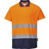 Portwest S174 Two Tone Comfort Reflexná polokošeľa oranžová/tmavomodrá L Portwest S174 Two Tone Comfort Reflexná polokošeľa oranžová/tmavomodrá L