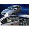 Deflektory Heko Nissan Almera Tino 2000 - 2006 predné + zadné