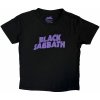 Black Sabbath Wavy Logo Black Black Sabbath Wavy Logo Black