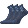 Voxx Adventurik Detské športové ponožky 3 páry jeans melé