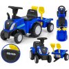 Odrážadlo Milly Mally New Holland T7 traktor, modré Odrážadlo Milly Mally New Holland T7 traktor, modré