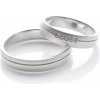 Snubní prsteny ze stříbra ST1012 Snubní prsteny ze stříbra ST1012