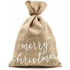 Jutové vrece na darčeky Holly Christmas 30x42cm Jutové vrece na darčeky Holly Christmas 30x42cm