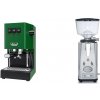 Gaggia New Classic E24, green + ECM S-Automatik 64 Gaggia New Classic E24, green + ECM S-Automatik 64