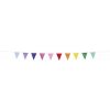 FOLAT Girlanda – farebné vlajky, PVC, 600 cm 8714572277822 FOLAT Girlanda – farebné vlajky, PVC, 600 cm 8714572277822