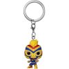 Pop! Prívesok na kľúče Funko Keychain Marvel Luchadores Captain Marvel Pop! Prívesok na kľúče Funko Keychain Marvel Luchadores Captain Marvel