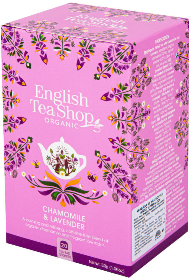 English Tea Shop čaj Heřmánek a levandule 20 vreciek