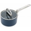 Panvica Joseph Joseph Space s nepriľnavým keramickým povrchom a pokrievkou 15 cm/1,3 l, modrá, 45037 Panvica Joseph Joseph Space s nepriľnavým keramickým povrchom a pokrievkou 15 cm/1,3 l, modrá, 45037