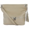 TALIANSKE Talianska kožená kabelka Vera Pelle do mesta beige/ béžová Frame TALIANSKE Talianska kožená kabelka Vera Pelle do mesta beige/ béžová Frame