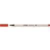 Vláknová fixka, STABILO Pen 68 brush, červená Vláknová fixka, STABILO Pen 68 brush, červená