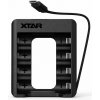 XTAR C4-AA — kompaktná 4-slotová nabíjačka pre XTAR AA 1,5 V Li-ion akumulátory XTAR C4-AA — kompaktná 4-slotová nabíjačka pre XTAR AA 1,5 V Li-ion akumulátory