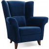Wilsondo Kreslo ušiak Kent - modrá Wilsondo Kreslo ušiak Kent - modrá