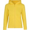 Neutral Mikina s kapucí O 13301 na zip bio bavlna dětská COT771331200y1-yellow žltá