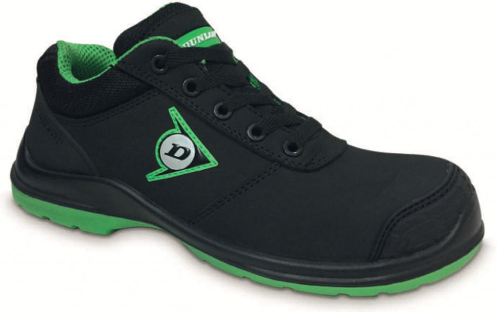 DUNLOP First One Adv Low PU-PU S3 obuv čierno-zelena