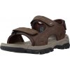Skechers PREWITT RIGDON STRETCH FLEX hnedé čierne sivé