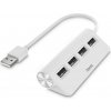 HAMA 200120 USB HUB, 4 PORTY, USB 2.0, 480 MBIT/S, BIELY HAMA 200120 USB HUB, 4 PORTY, USB 2.0, 480 MBIT/S, BIELY
