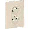Legrand Valena Life Dvojzásuvka Béžová Legrand Valena Life Dvojzásuvka Béžová