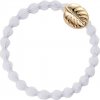 By Eloise London Gold Palm Leaf Gumička na vlasy pre ženy farba bielá By Eloise London Gold Palm Leaf Gumička na vlasy pre ženy farba bielá