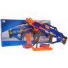Mega karabína BLAZE STORM na penové náboje – modrá, automatický blaster Mega karabína BLAZE STORM na penové náboje – modrá, automatický blaster