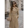 Max Original Leather Dámsky kožený kabát TRENCH women ivory (L 46-48) - Ivory - L Max Original Leather Dámsky kožený kabát TRENCH women ivory (L 46-48) - Ivory - L