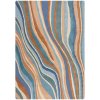 Modrý ručne tkaný vlnený koberec 200x290 cm Abstract Flow – Flair Rugs Modrý ručne tkaný vlnený koberec 200x290 cm Abstract Flow – Flair Rugs