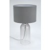 RABALUX 74048 Luxin stolná lampička V450mm 1xE14 tónované sklo, šedá RABALUX 74048 Luxin stolná lampička V450mm 1xE14 tónované sklo, šedá