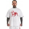 Amstaff tričko Logo 2.0 white/red