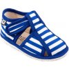 Papučky Rak 100015-3 modrý pásik 27 Papučky Rak 100015-3 modrý pásik 27