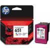 HP 651 (C2P11A) color - originál HP 651 (C2P11A) color - originál