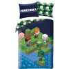 Detská posteľná bielizeň MINECRAFT 140 x 200 Steve Creeper Halantex mikrovlákno Detská posteľná bielizeň MINECRAFT 140 x 200 Steve Creeper Halantex mikrovlákno