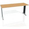 Pracovný stôl Flex, 160x75,5x60 cm, buk/kov Pracovný stôl Flex, 160x75,5x60 cm, buk/kov