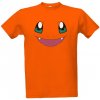 Tričko s potlačou Charmander pánské Oranžová M Tričko s potlačou Charmander pánské Oranžová M