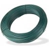 DEMA Viazací napínací drôt poplastovaný 3,8 mm, dĺžka 110 m, zelený DEMA Viazací napínací drôt poplastovaný 3,8 mm, dĺžka 110 m, zelený