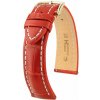 Kožený remienok Hirsch Capitano L 04807029-1, červený, z kože aligátora, dĺžka L, Quick Release 20 mm Kožený remienok Hirsch Capitano L 04807029-1, červený, z kože aligátora, dĺžka L, Quick Release 20 mm