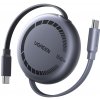 UGREEN navíjecí kabel USB-C, 1m, stříbrná 65905 UGREEN navíjecí kabel USB-C, 1m, stříbrná 65905