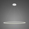 Altavola Design Ledowe Okręgi závesné svietidlo 1x55 W biela LA073/P_100_in_3k_white Altavola Design Ledowe Okręgi závesné svietidlo 1x55 W biela LA073/P_100_in_3k_white