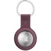 Aiino - GiGiTag Silicon holder with keychain for AirTag - Red Plum AIAIRKC-BX Aiino - GiGiTag Silicon holder with keychain for AirTag - Red Plum AIAIRKC-BX