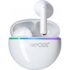 BOOMPODS earshots bezdrôtové slúchadlá biele BOOMPODS earshots bezdrôtové slúchadlá biele